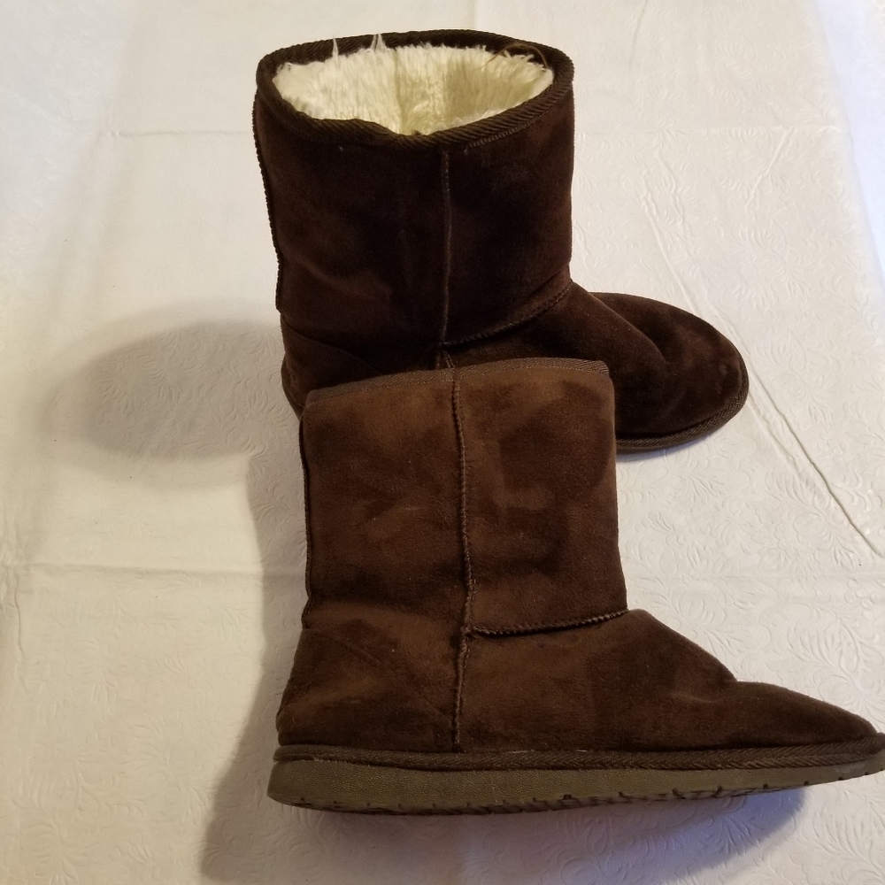 Dawgs Fur Shearling Microfiber Vegan Boots